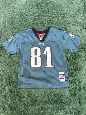 Reebok NFL Philadelphia Eagles Terrell Owens 81 Youth Large L Jersey Gree